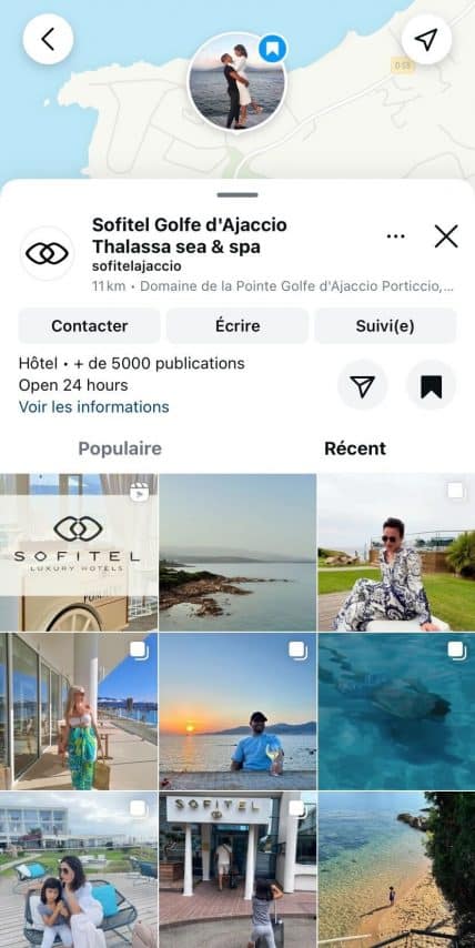 Instagram Hôtels