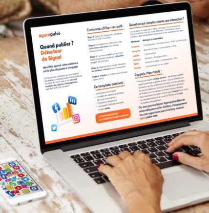 Le détecteur de signal permet d'identifier les meilleures heures de publication sur instagram, etc.
