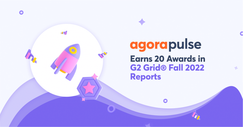 , Agorapulse Earns 20 Awards in G2 Grid® Fall 2022 Reports