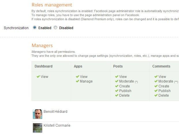 Facebook admin roles Agorapulse 1