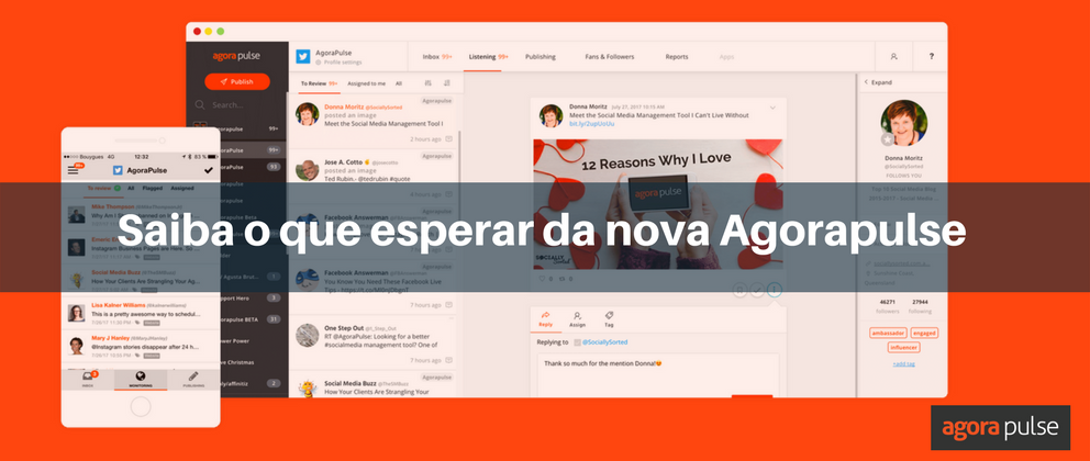 Feature image of Saiba o que esperar da nova Versão da Agorapulse