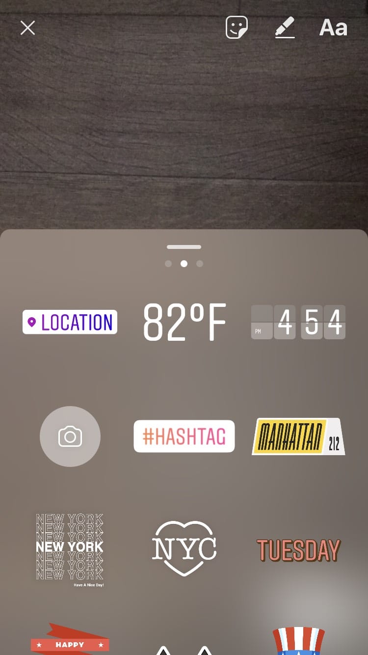 instagram location stories-- adding a location tag to your Instagram story