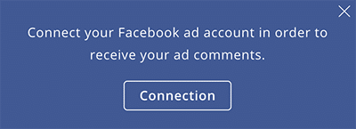 multiple ad account comments-- connect your Facebook ad account to Agorapulse
