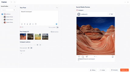 , Reels, Grid View, First Comment, and Carousel Posting for Instagram