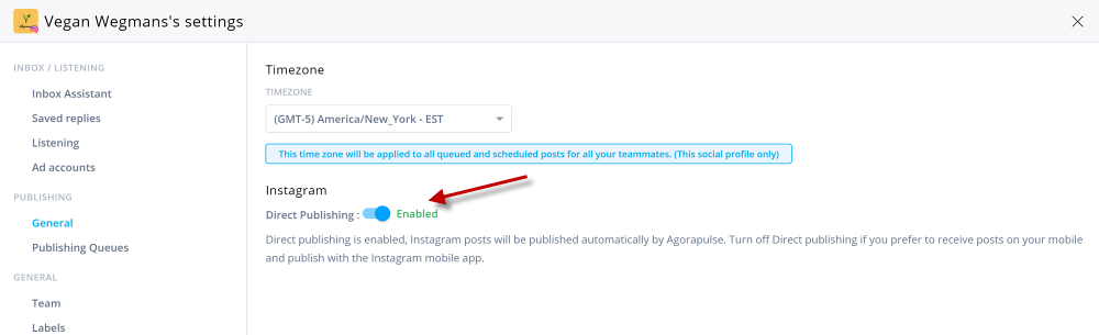 , Instagram Video Publishing and Easier to Use Settings (v8.9)