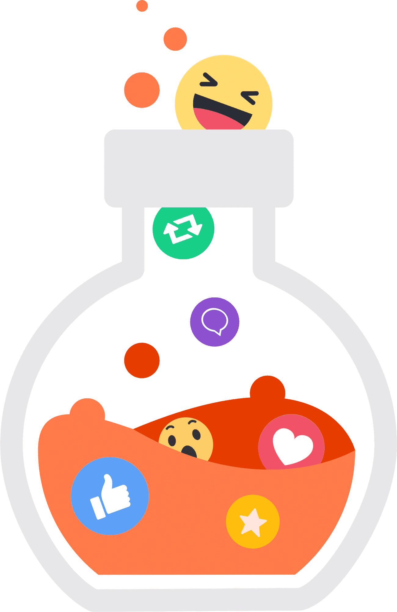 social media lab bottle