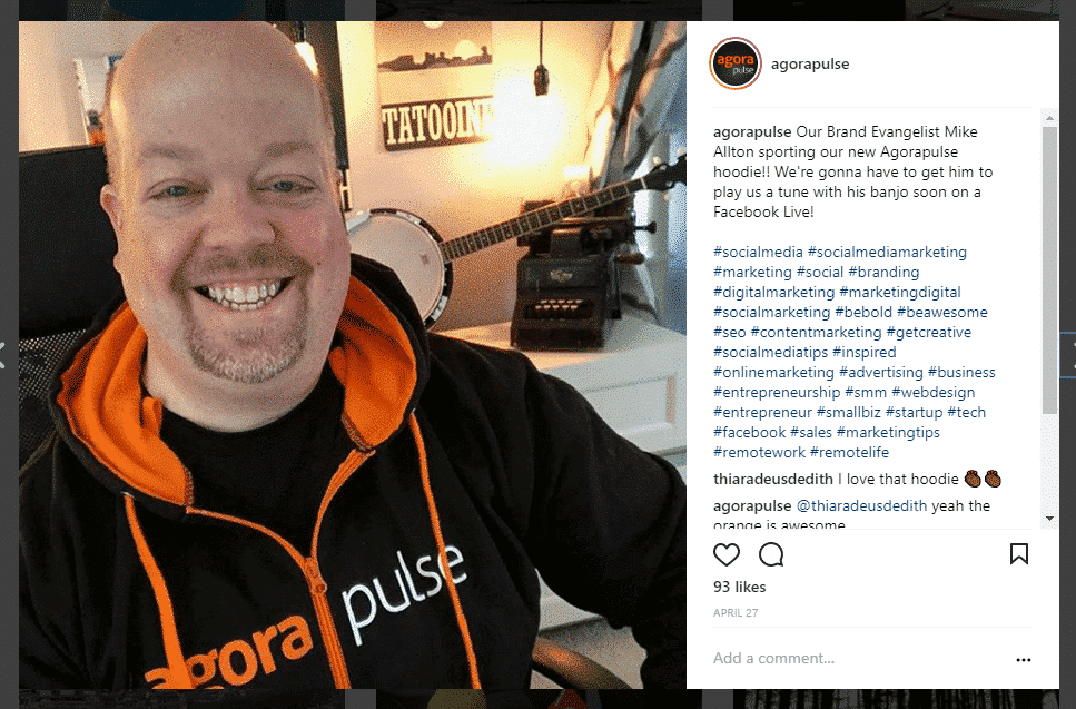 agorapulse 30 instagram hashtags