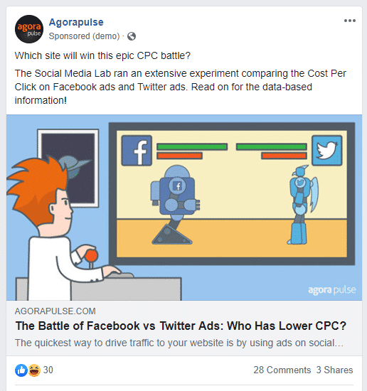 desktop facebook ads