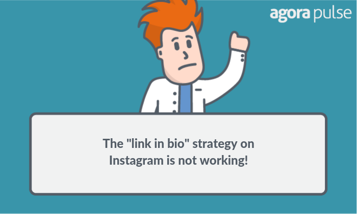 the link in bio strategy on Instagram is not working