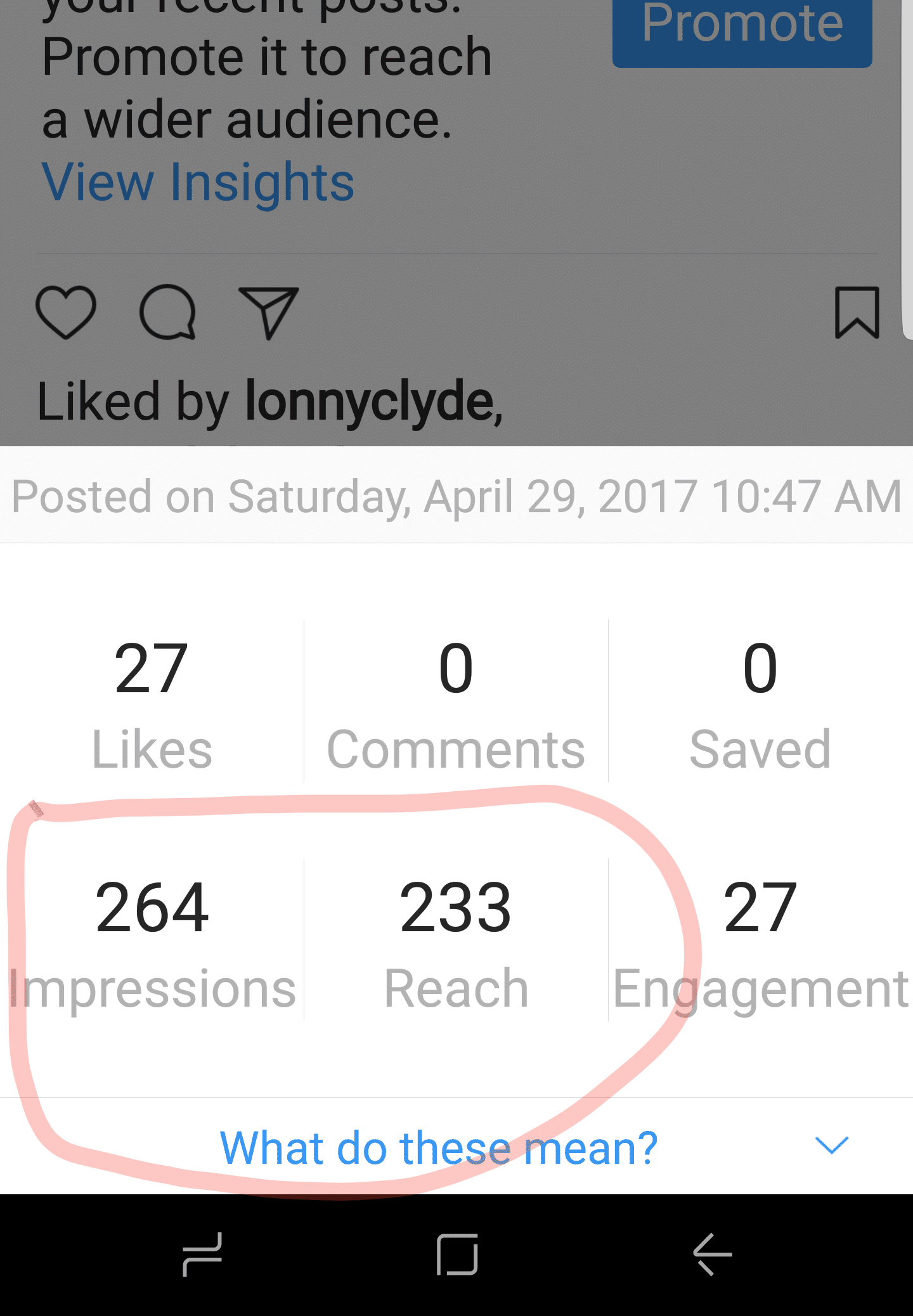 instagram posting strategy resulted in more impressions and reach