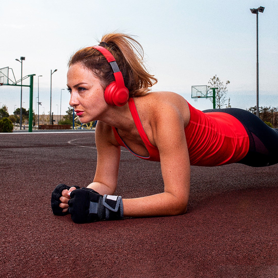 woman exercising