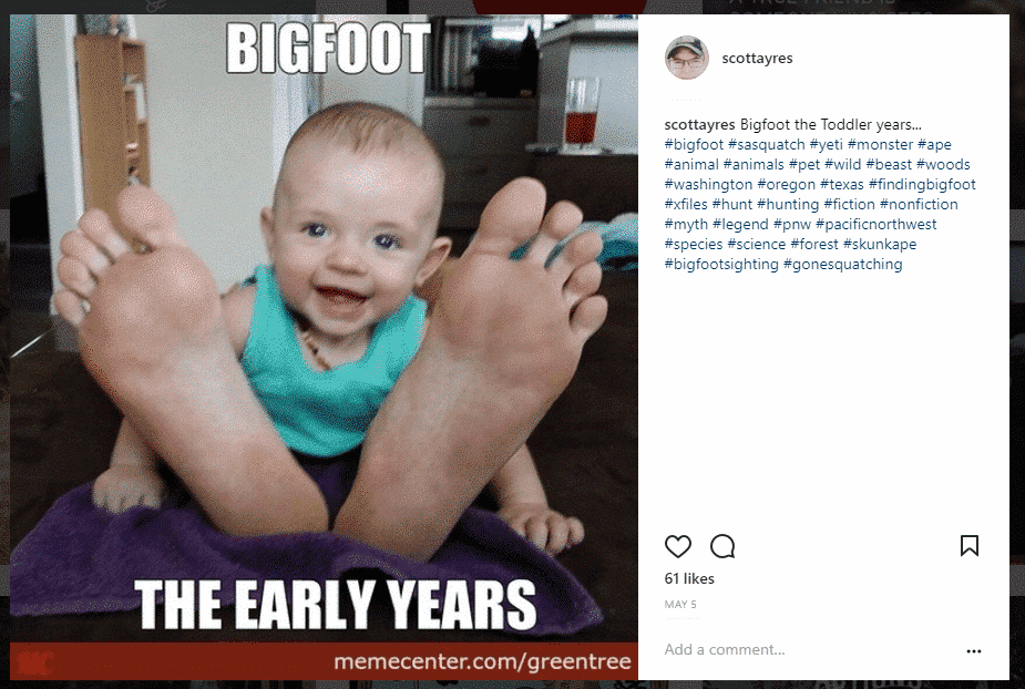 scottayres Instagram hashtags in post
