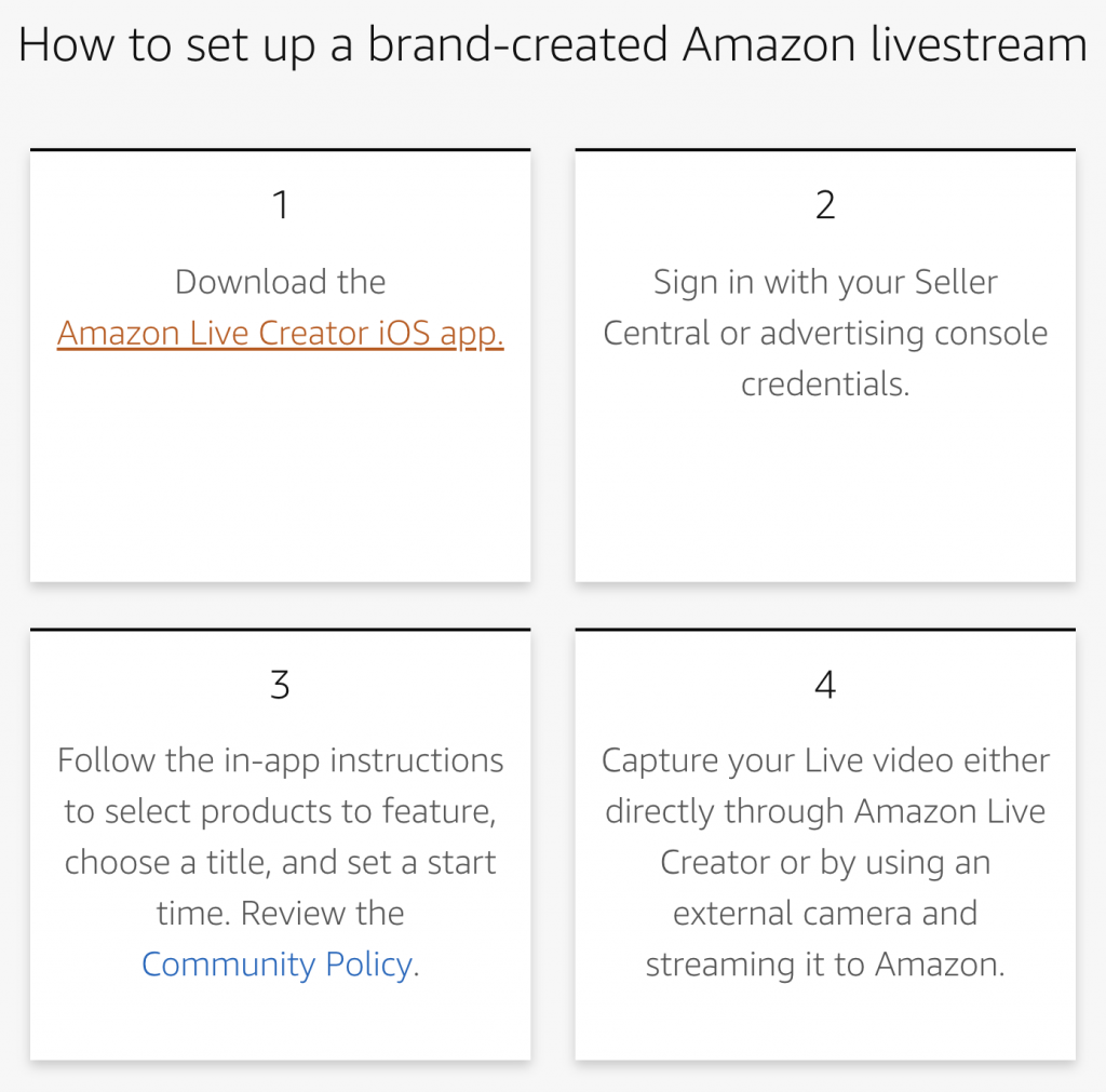 How to setup a branded channel on Amazon Live