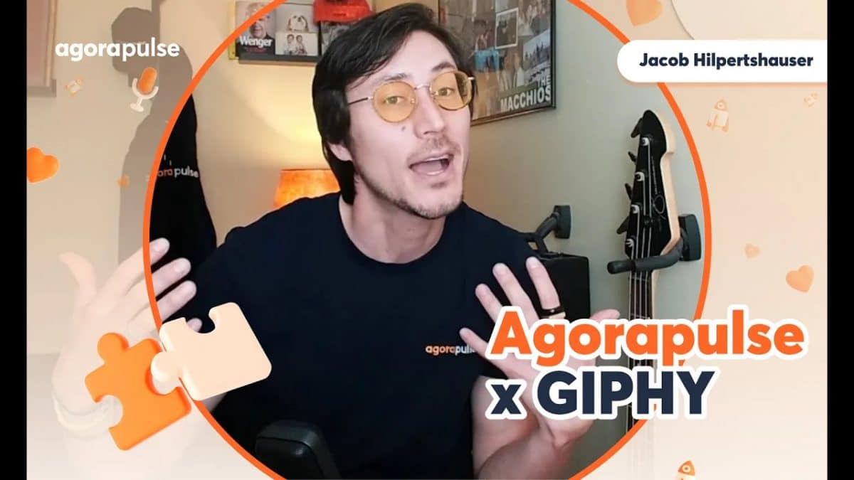 Feature image of NEW: Agorapulse x GIPHY Integration